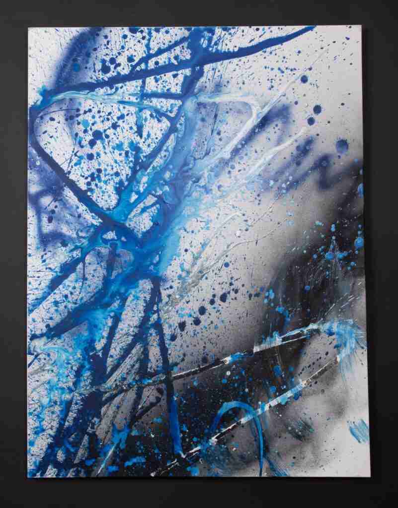 Ink Blue Abyss