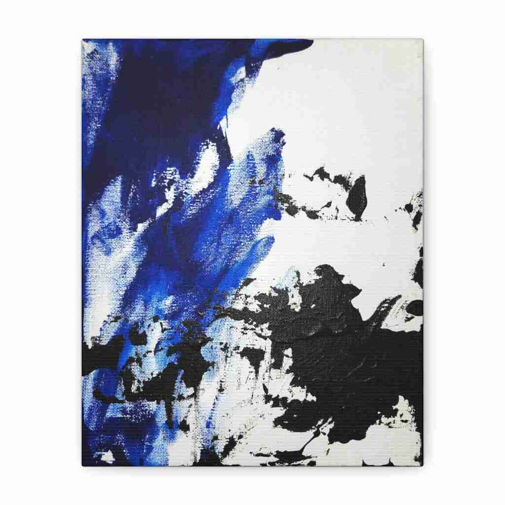 Blueback Matte Canvas Print
