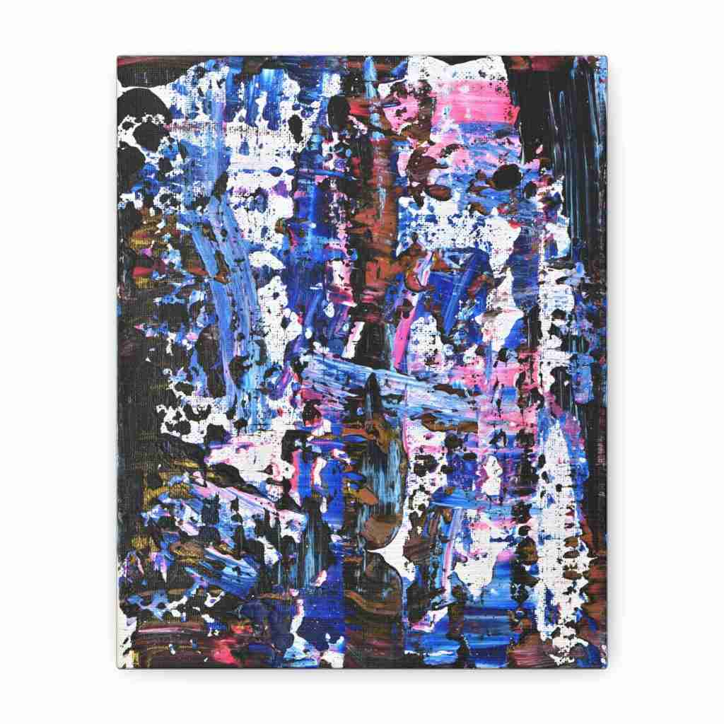 Barrage Matte Canvas Print